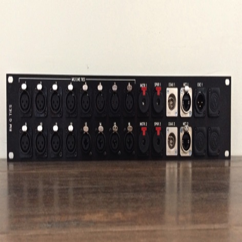 Custom rack panel